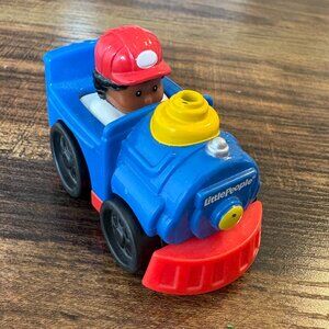 Vintage Little People Wheelies Steam Engine Train Figure